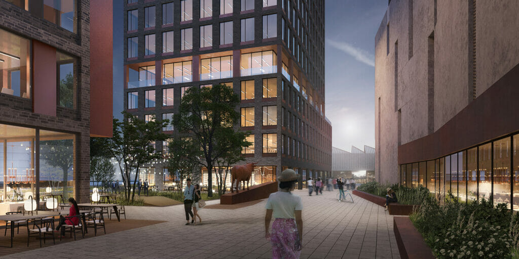 Mihaila Tāla iela 3 (Mihaila Tāla iela 3) - Office center, Parking facility - visualization