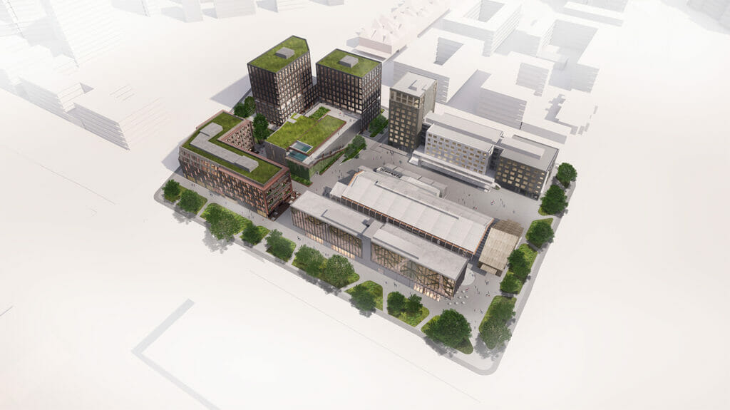 Mihaila Tāla iela 3 (Mihaila Tāla iela 3) - Office center, Parking facility - visualization