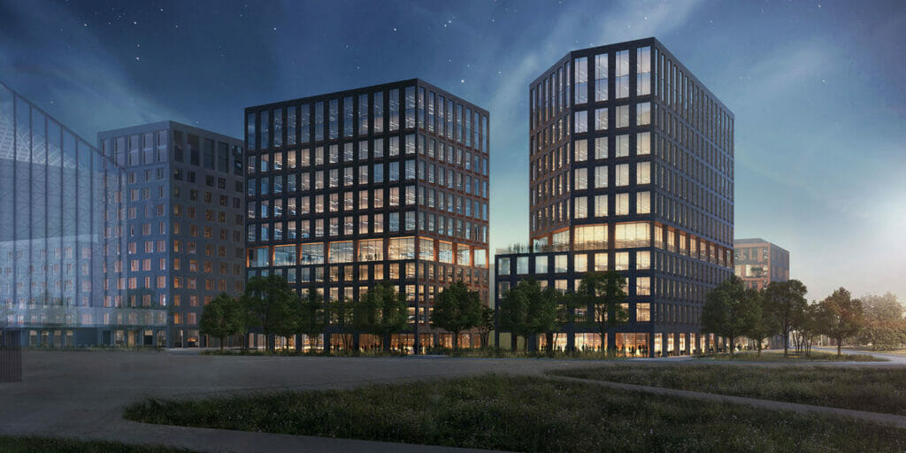 Mihaila Tāla iela 3 (Mihaila Tāla iela 3) - Office center, Parking facility - visualization