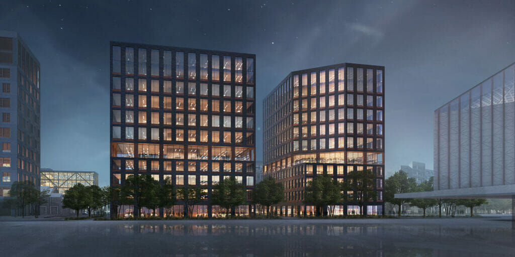 Mihaila Tāla iela 3 (Mihaila Tāla iela 3) - Office center, Parking facility - visualization