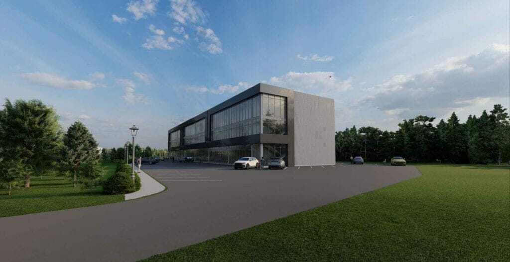 Petro Joniko g. 1 (Petro Joniko g. 1) - Office center - visualization