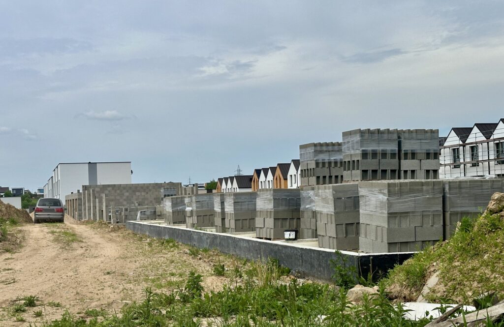 Baskų g. 15 (Baskų g. 15) - Row housing - construction photos