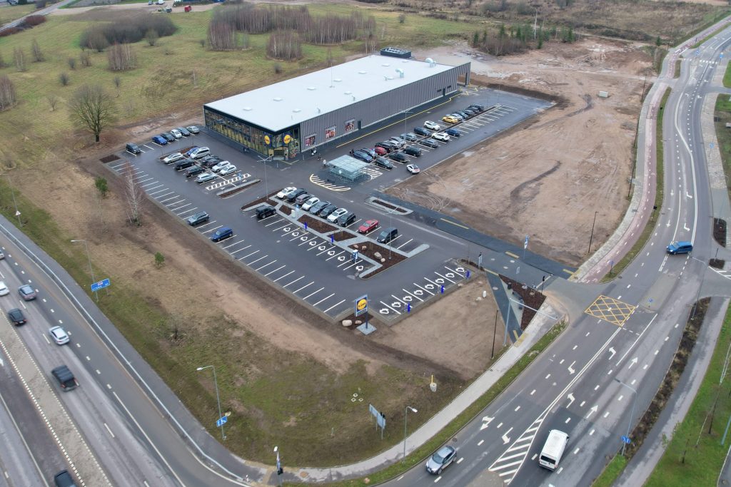 LIDL Dangeručio g. 4 (Dangeručio g. 4) - Food store - construction photos