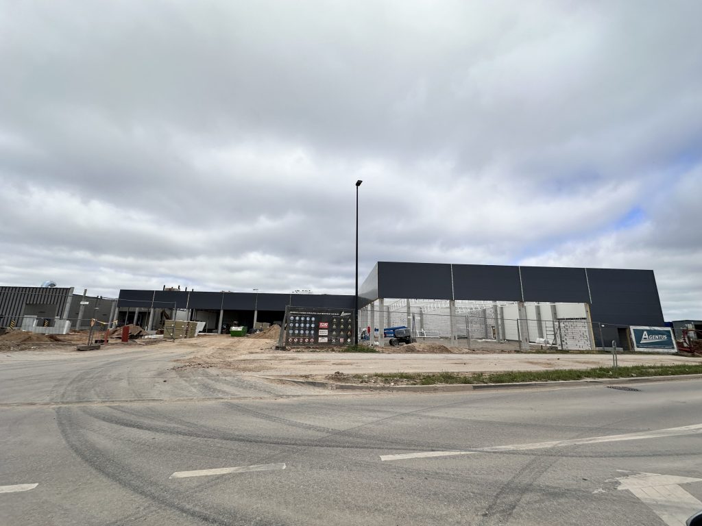 Dangeručio g. 2, 4 (Dangeručio g. 2, 4) - Shopping center - construction photos