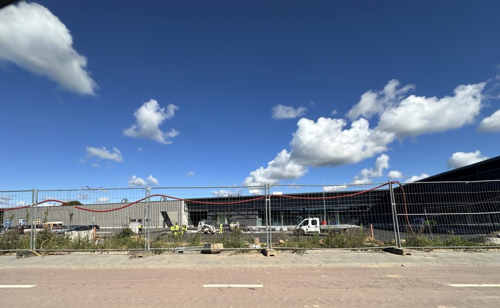 Dangeručio g. 2, 4 (Dangeručio g. 2, 4) - Shopping center - construction photos