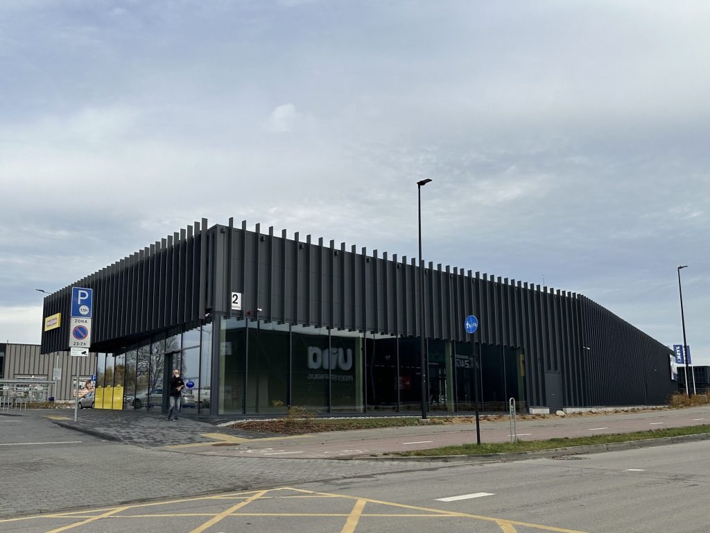 Dangeručio g. 2, 4 (Dangeručio g. 2, 4) - Shopping center - construction photos