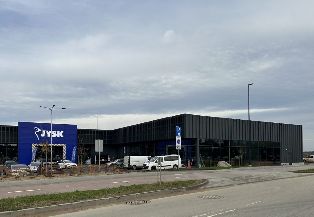 Dangeručio g. 2, 4 (Dangeručio g. 2, 4) - Shopping center - construction photos