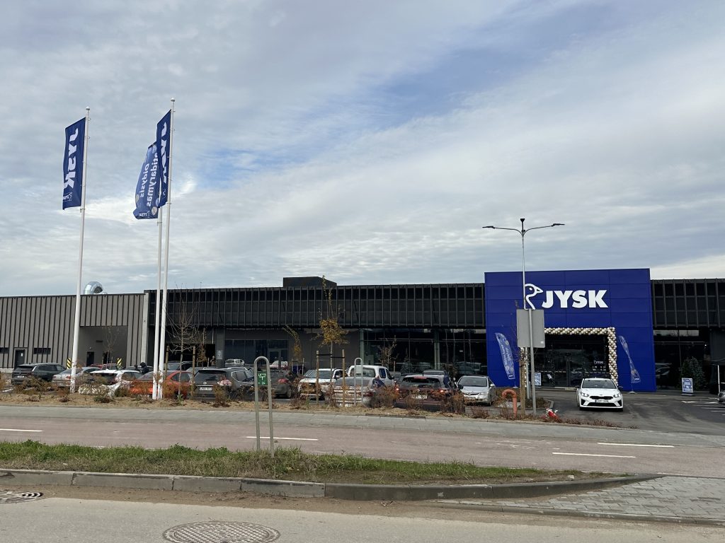 Dangeručio g. 2, 4 (Dangeručio g. 2, 4) - Shopping center - construction photos