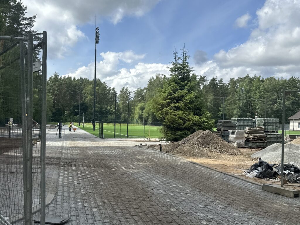 Vilnius Football Academy Bukčių g (Bukčių g. 8A) - Sports field or court - construction photos