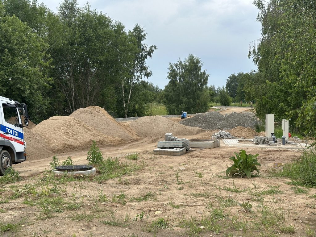 Gileikių gatvės atkarpa (Gileikių g.) - Tänav - ehituse fotod