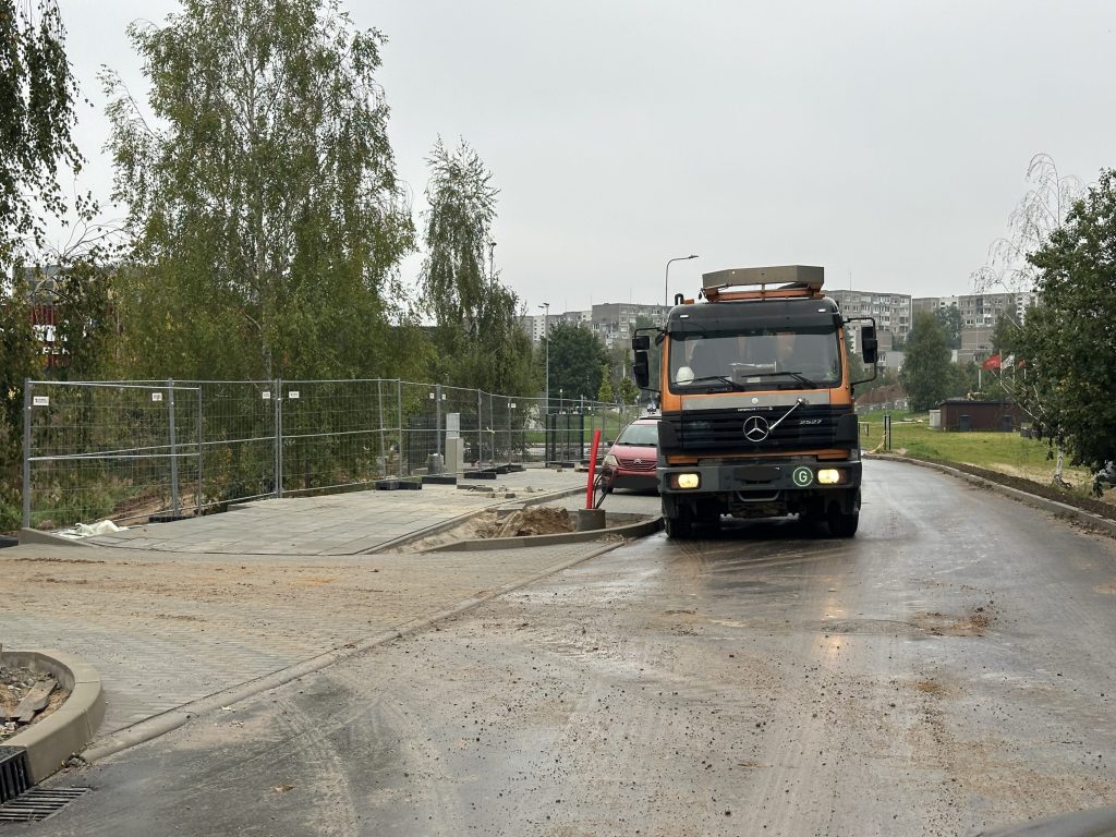 Gileikių gatvės atkarpa (Gileikių g.) - Tänav - ehituse fotod