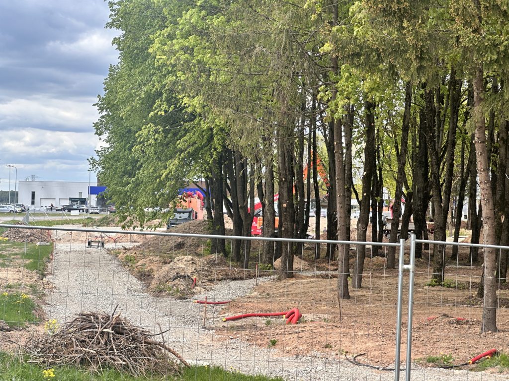 Giraitės sporto ir laisvalaikio parkas (Akacijų g. 1A, Giraitės k.) - Park - construction photos