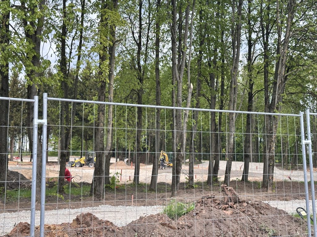 Giraitės sporto ir laisvalaikio parkas (Akacijų g. 1A, Giraitės k.) - Park - construction photos