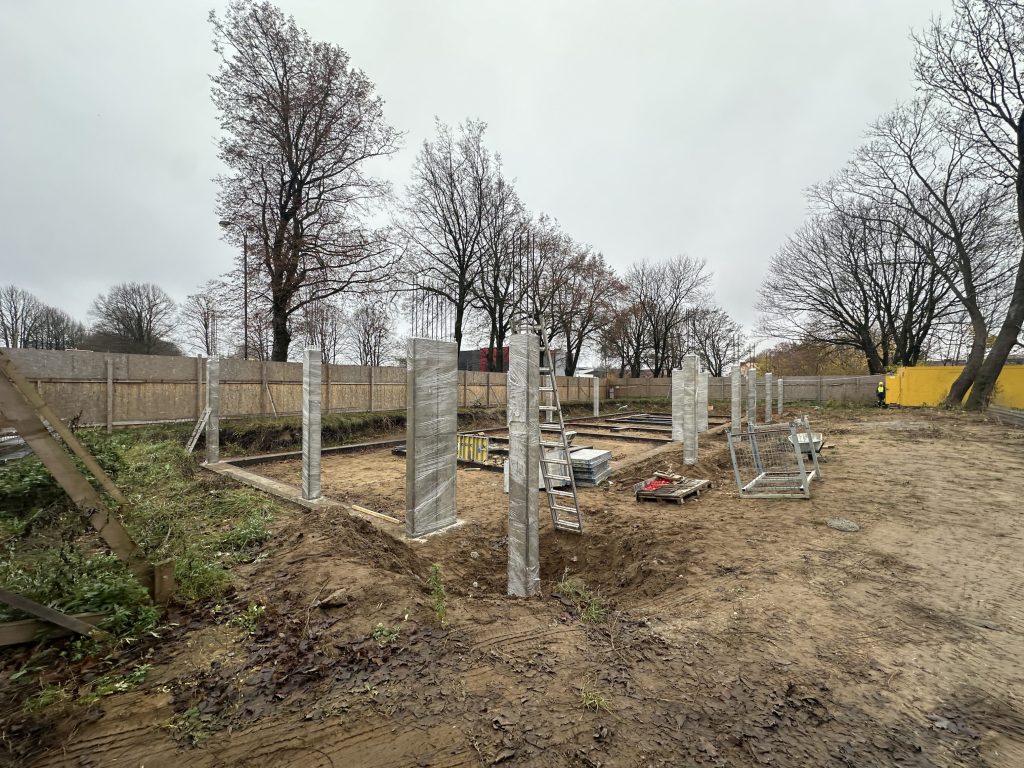 Minijos g. 63 (Minijos g. 63) - Non-food store, Office center - construction photos