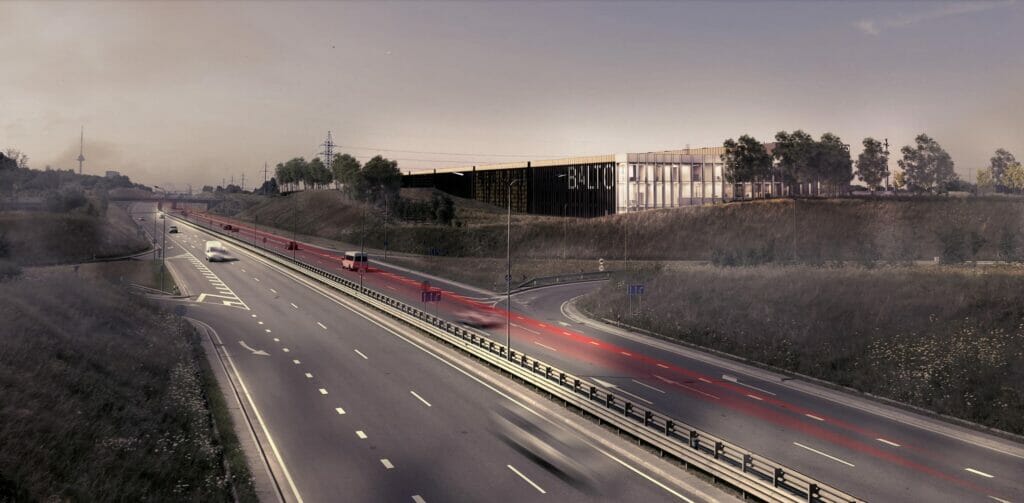 BALTO spaustuvė Stokholmo g. 2 (Stokholmo g. 2) - Light manufacturing - visualization