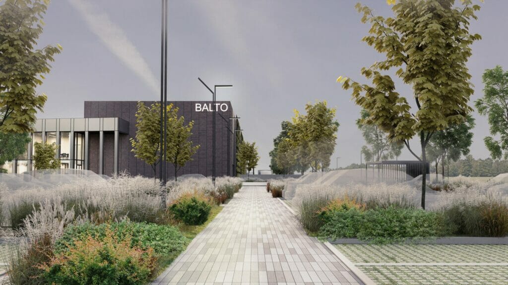 BALTO spaustuvė Stokholmo g. 2 (Stokholmo g. 2) - Light manufacturing - visualization