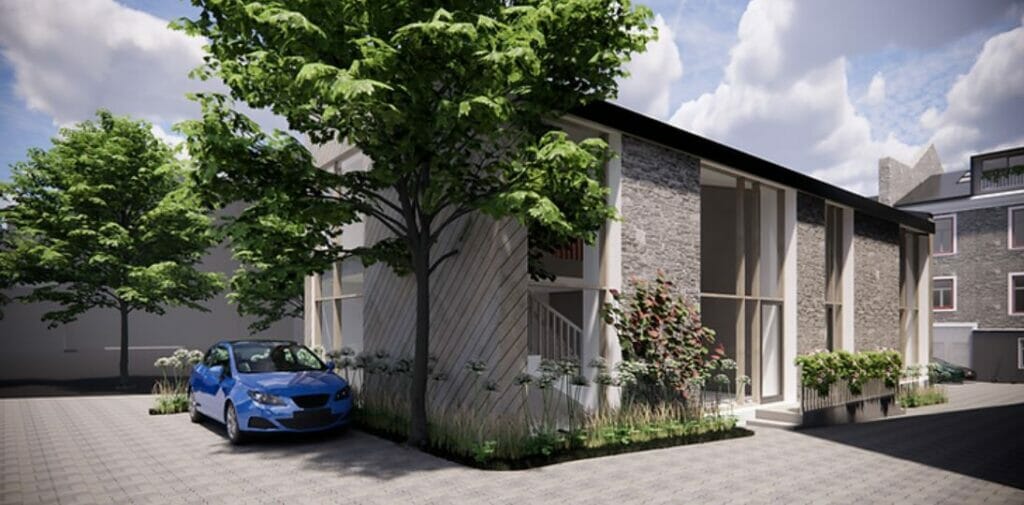 Tartu mnt 64 / Odra 2 (Tartu mnt 64 / Odra 2) - Toitlustusasutus, Korterelamu, Büroohoone - visuaalne