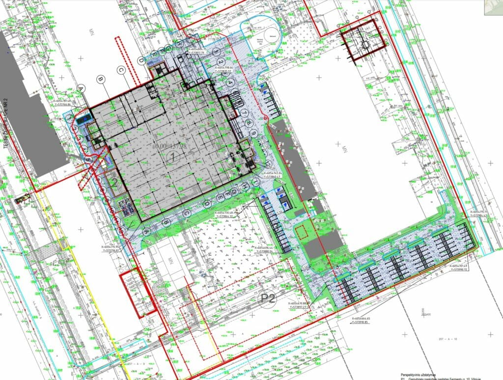 Thermo Fisher Scientific gamyklos plėtra V. A. Graičiūno g (V. A. Graičiūno g. 8) - Light manufacturing - visualization