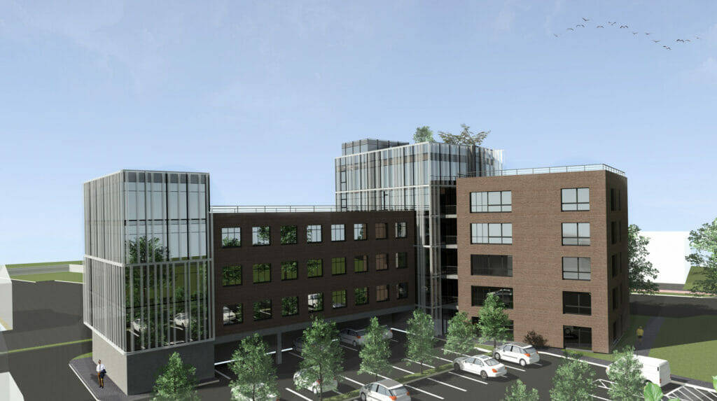 Tilžės g. 52F (Tilžės g. 52F) - Multi apartment, Office center - visualization