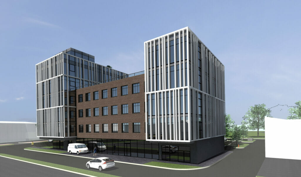 Tilžės g. 52F (Tilžės g. 52F) - Multi apartment, Office center - visualization