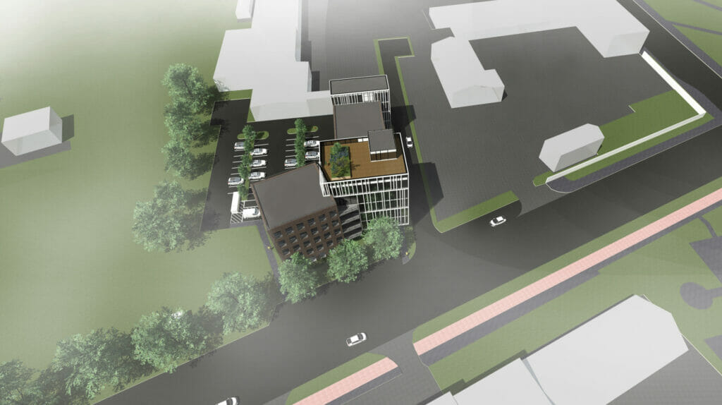 Tilžės g. 52F (Tilžės g. 52F) - Multi apartment, Office center - visualization