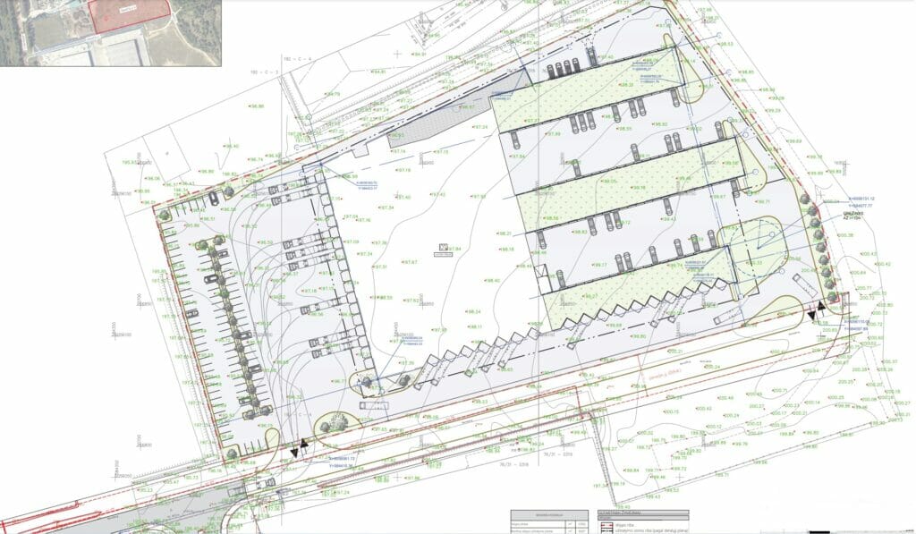 Venipak siuntų terminalas Servečės g. (Servečės g. 8) - Warehouse / Distribution center - visualization