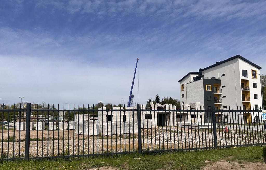 Paparčio žiedas 2 etapas (Partizanų g. 192B) - Multi apartment - construction photos