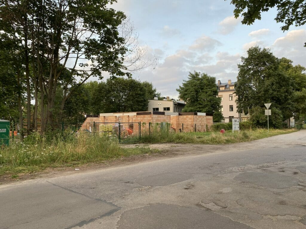 Tīklu iela 3 (Tīklu iela 3) - Private house community - construction photos