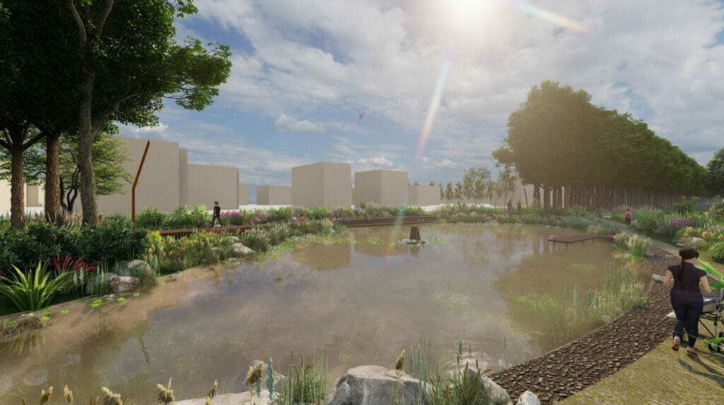 Liepų alėja tarp Vyčio Kryžiaus gatvės ir Garliavos plento (Vyčio Kryžiaus g.,Garliavos pl.) - Park - visuaalne