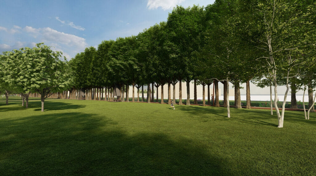 Liepų alėja tarp Vyčio Kryžiaus gatvės ir Garliavos plento (Vyčio Kryžiaus g.,Garliavos pl.) - Park - visuaalne