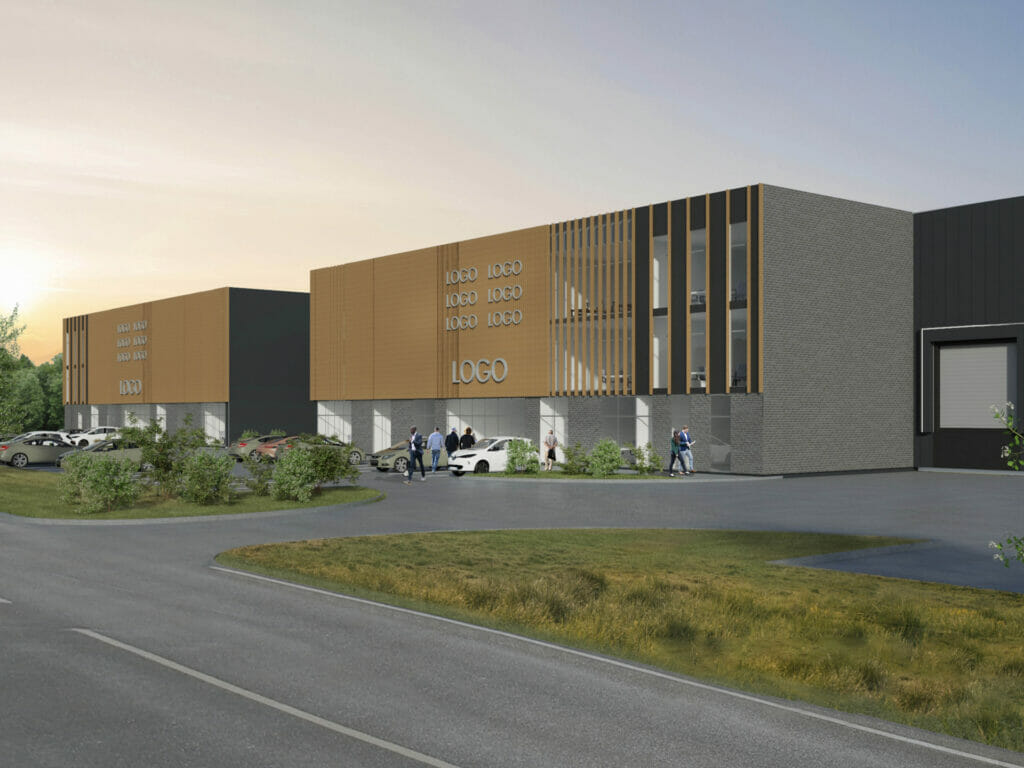 Mozūriškių g. 55 (Mozūriškių g. 55) - Tirdzniecības centrs, Noliktava / Izplatīšanas centrs - vizualizācija