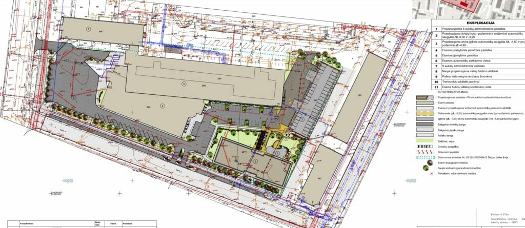 P. Lukšio g. 2 (P. Lukšio g. 2) - Hotel, Office center - visualization