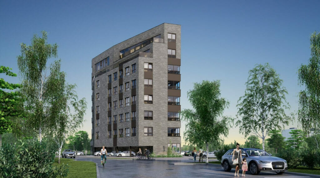 P. Lukšio g. 47A (P. Lukšio g. 47A) - Multi apartment - visualization