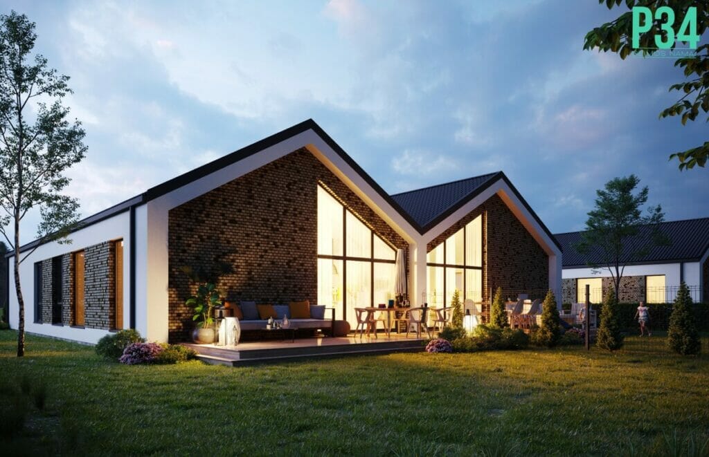 Pašilės namai (Pašilės g. 1, 3, 22, 22A, 22B, 24, 24A, 24B, 26, 26A, 26B. 28, 30, 32, 34, 38, 40, Geležių k., Zujūnų sen.) - Eramajade rajoon - visuaalne