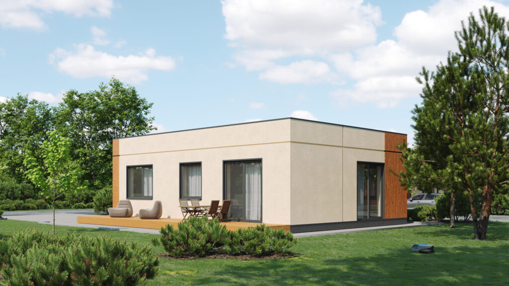 Trakų kaimynystė 1 etapas (Zubiškių g. 2 - 82) - Private house community - visualization