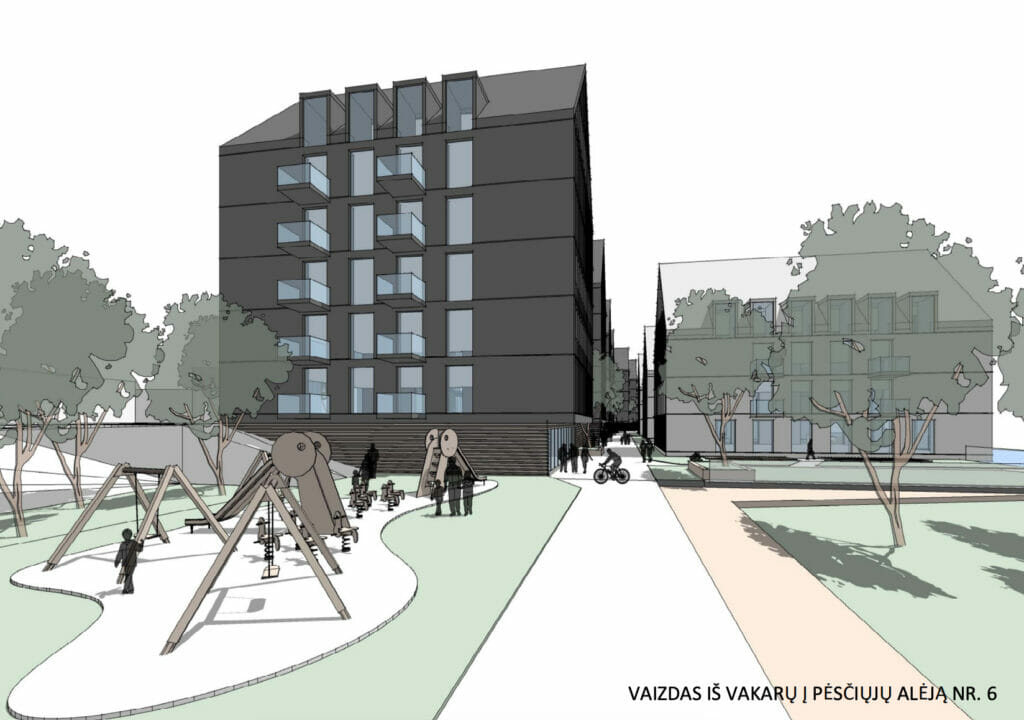 Raudondvario pl. 109A (Raudondvario pl. 109A) - Multi apartment - visualization