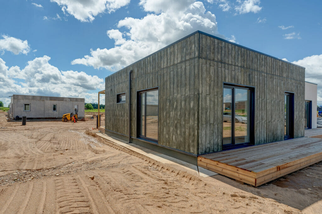 Trakų kaimynystė 1 etapas (Zubiškių g. 2 - 82) - Private house community - construction photos