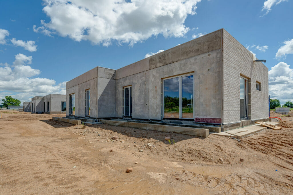 Trakų kaimynystė 1 etapas (Zubiškių g. 2 - 82) - Private house community - construction photos