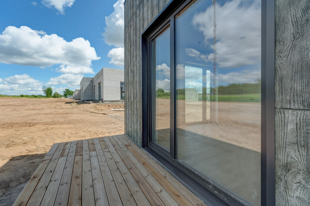 Trakų kaimynystė 1 etapas (Zubiškių g. 2 - 82) - Private house community - construction photos