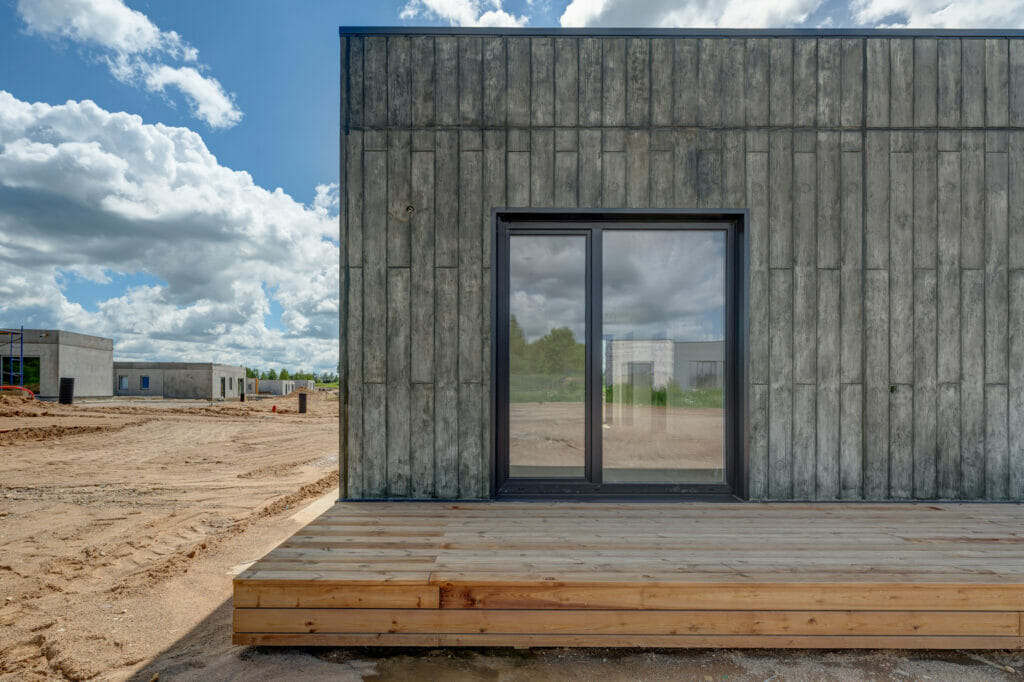 Trakų kaimynystė 1 etapas (Zubiškių g. 2 - 82) - Private house community - construction photos