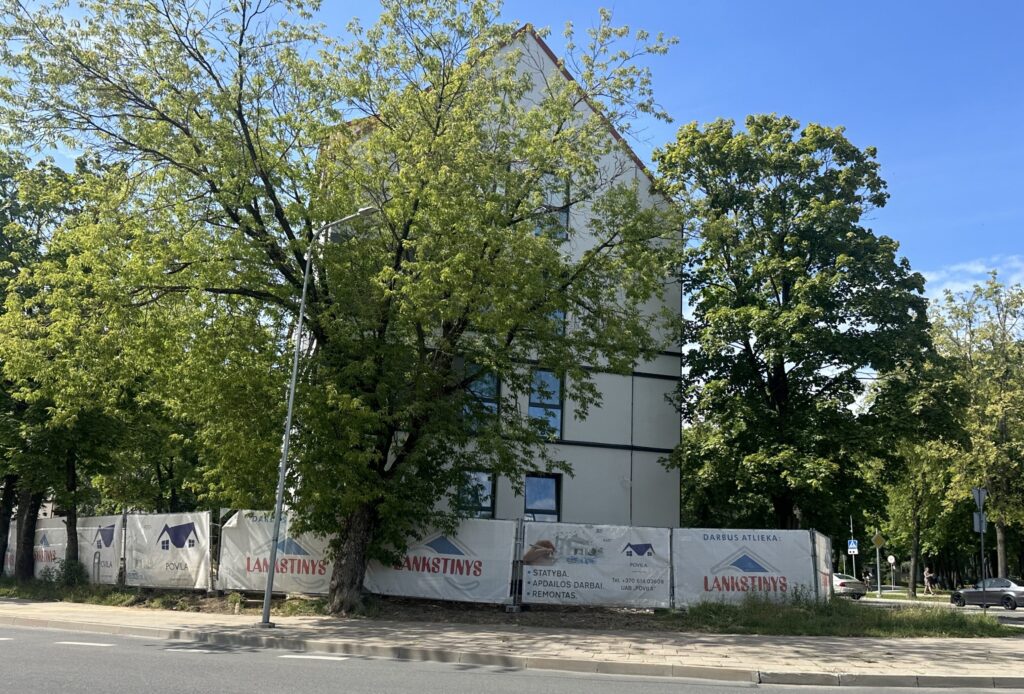 Tilžės g. 34 (Tilžės g. 34) - Multi apartment, Office center - construction photos