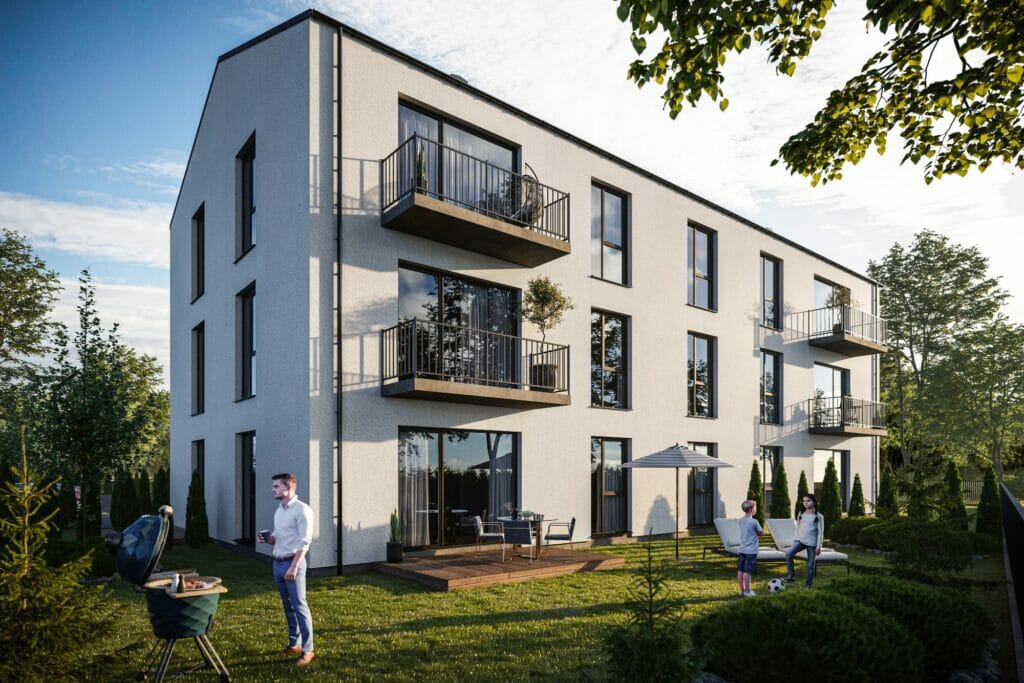 Stirnų namai (Stirnų g. 62, 64, 66, 68) - Multi apartment - visualization