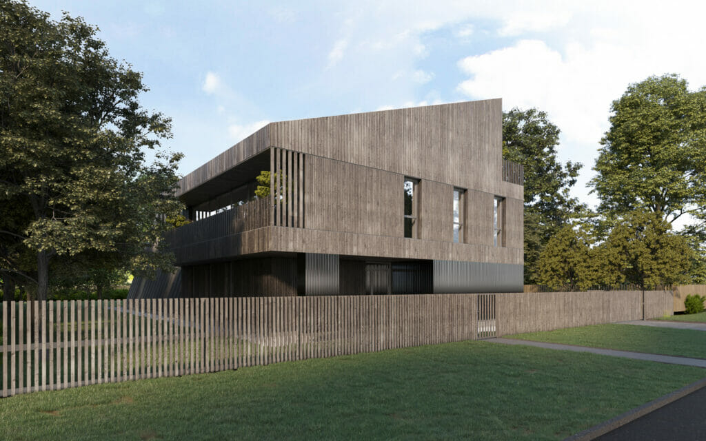 Tīklu iela 3 (Tīklu iela 3) - Private house community - visualization