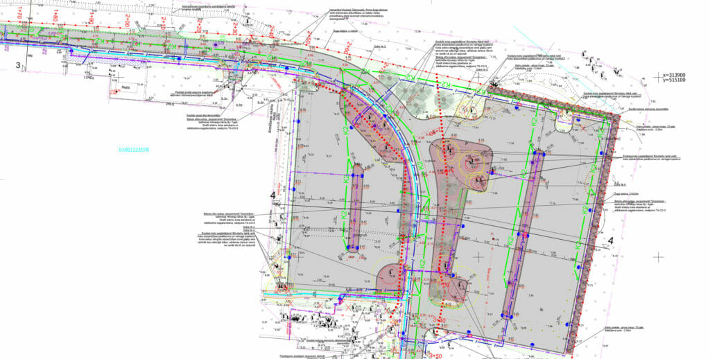 Stacionāra “Gaiļezers” ziemeļu apbraucamais ceļš (Hipokrāta iela 2) - Road - visualization