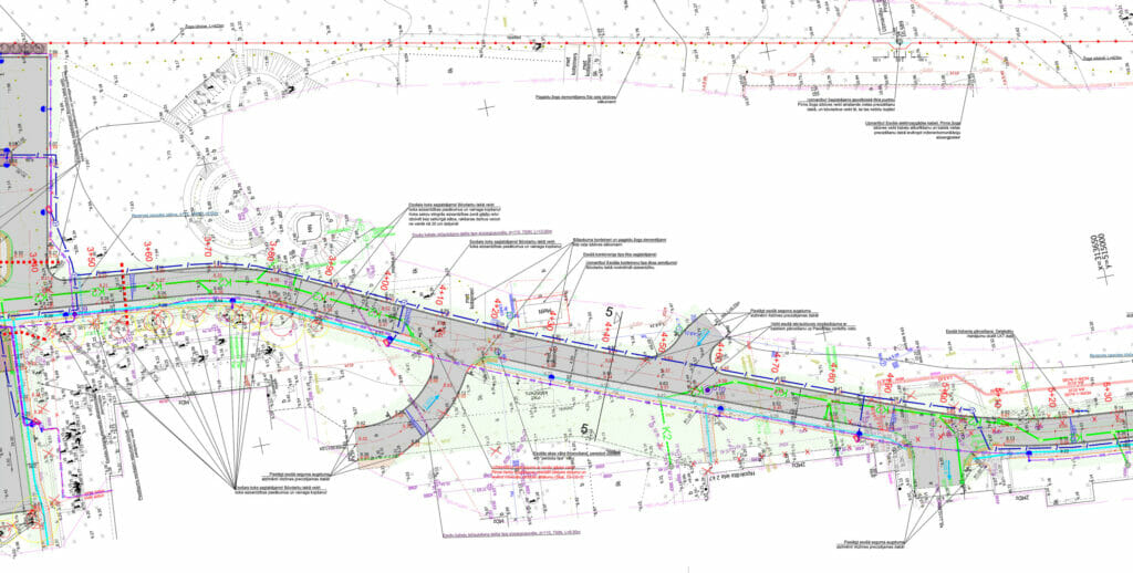 Stacionāra “Gaiļezers” ziemeļu apbraucamais ceļš (Hipokrāta iela 2) - Road - visualization