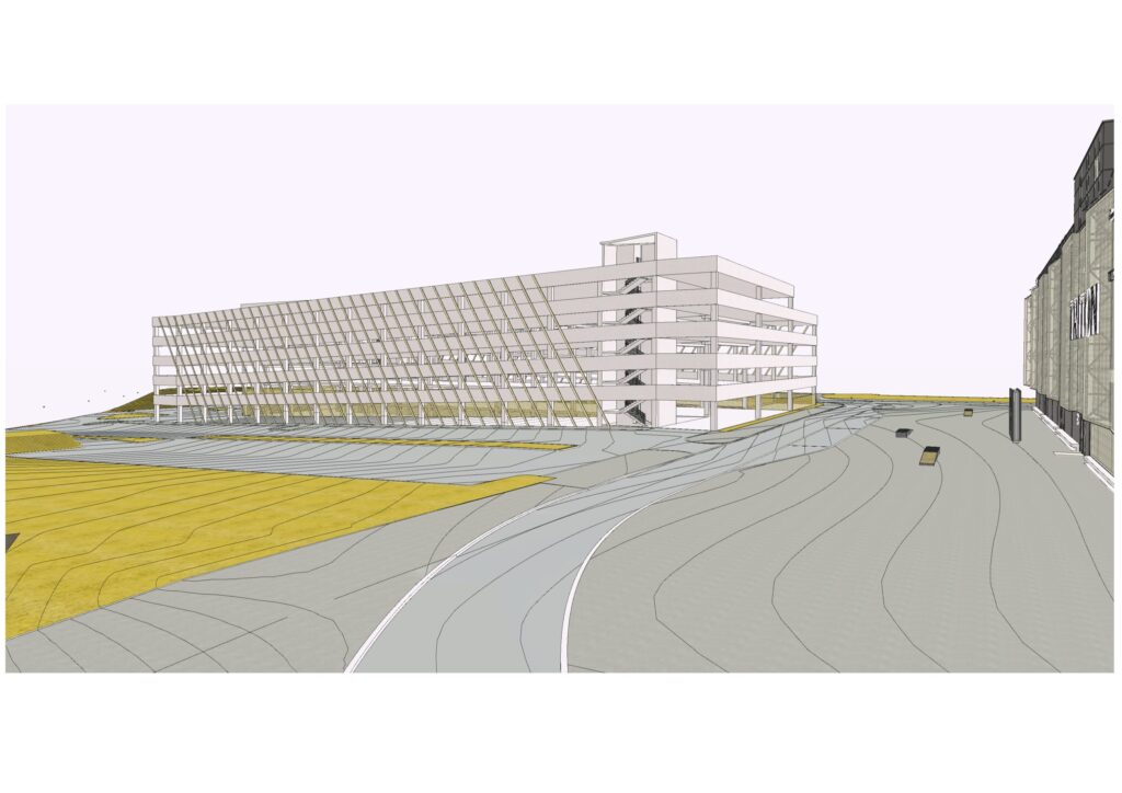 Kuukivi 5 II etapp (Kuukivi 5) - Stovėjimo aikštelė - vizualizacija