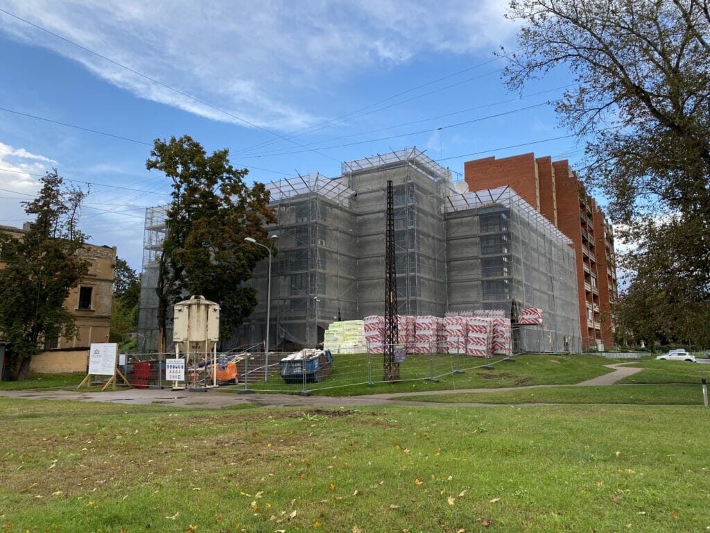Latgales iela 187 (Latgales iela 187) - Office center - construction photos
