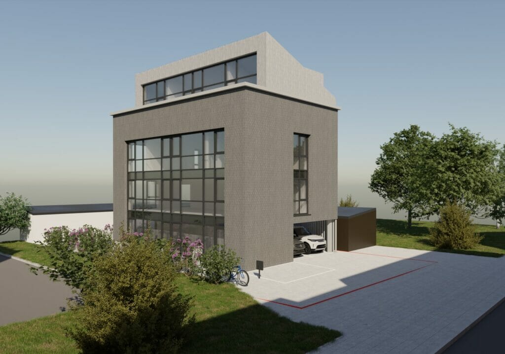 Rinktinės g. 52 (Rinktinės g. 52) - Multi apartment, Office center - visualization