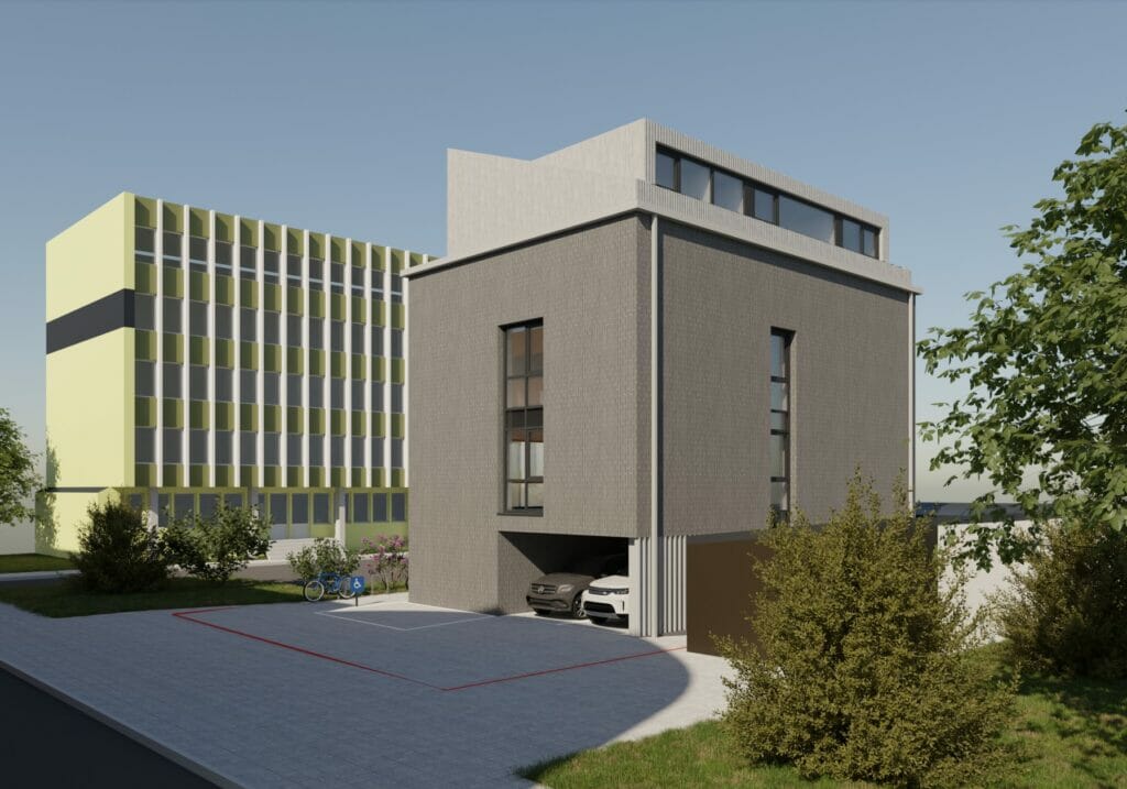 Rinktinės g. 52 (Rinktinės g. 52) - Multi apartment, Office center - visualization