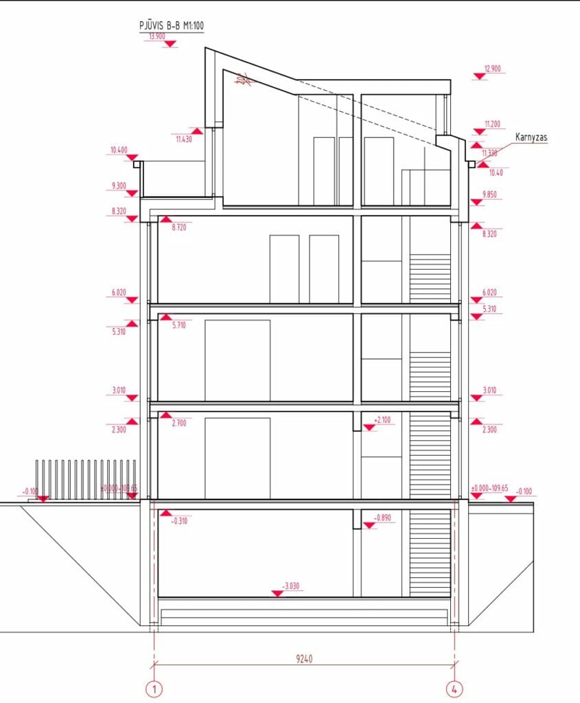 Rinktinės g. 52 (Rinktinės g. 52) - Multi apartment, Office center - visualization